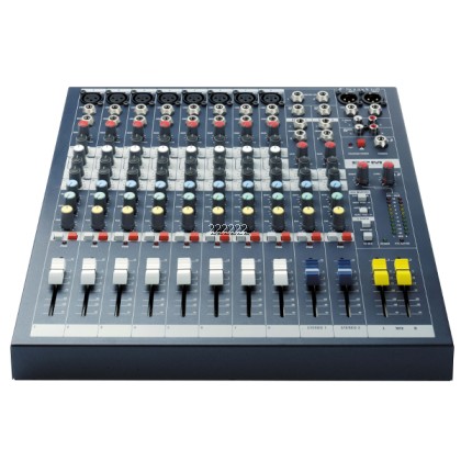 Soundcraft EPM8 10 Channel Analog Mixer with 8 Mic Preamps (EPM 8)